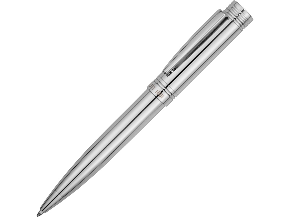 Ручка шариковая Zoom Classic Silver, серебристый, металл