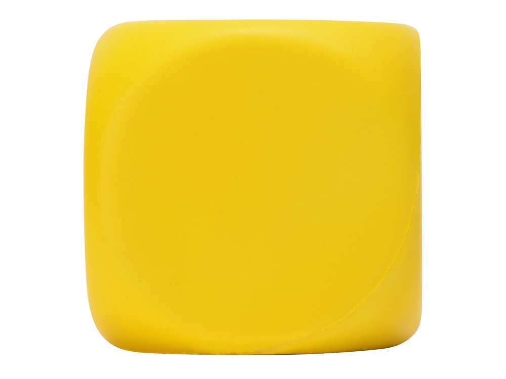 Антистресс «Кубик», желтый, пластик