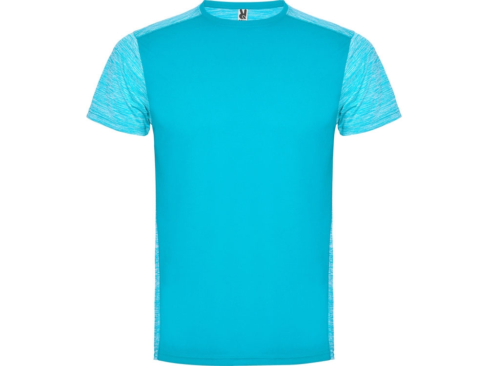 Спортивная футболка «Zolder» мужская, бирюзовый, полиэстер