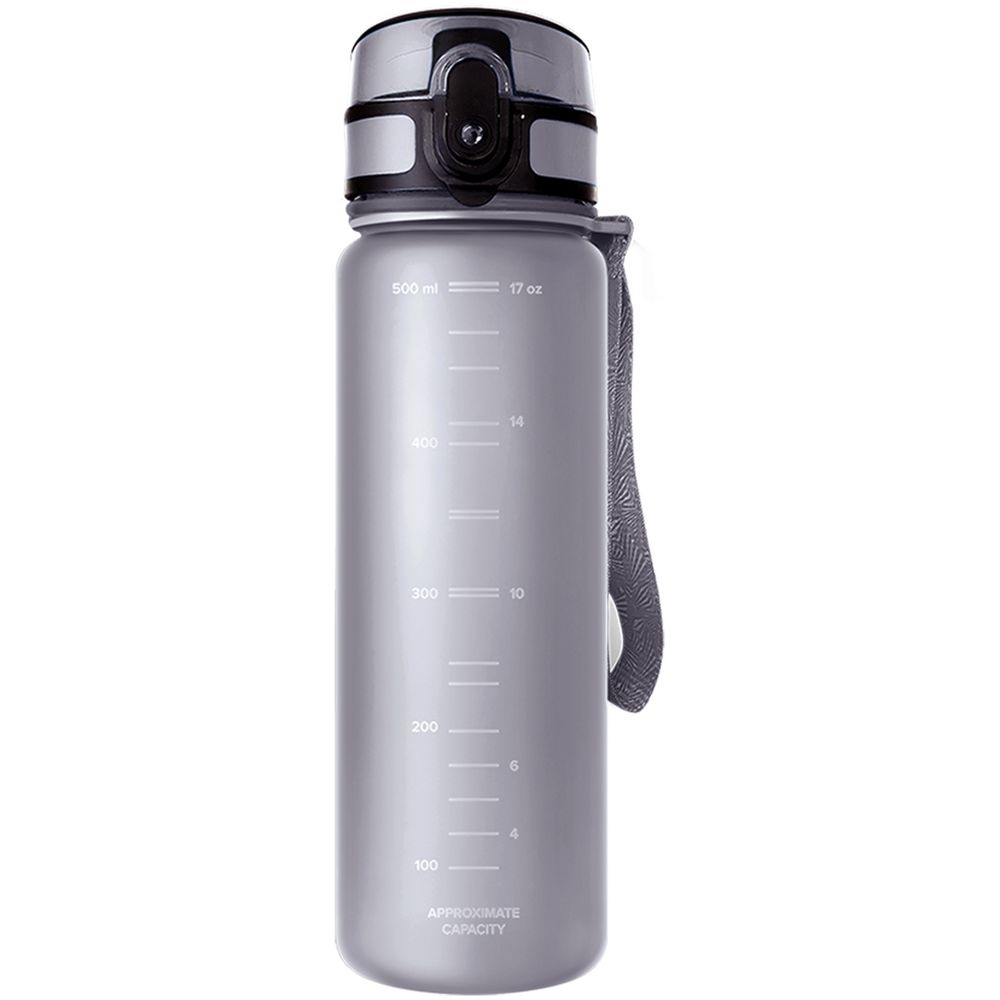 Бутылка с фильтром «Аквафор Сити», серая, серый, пластик
