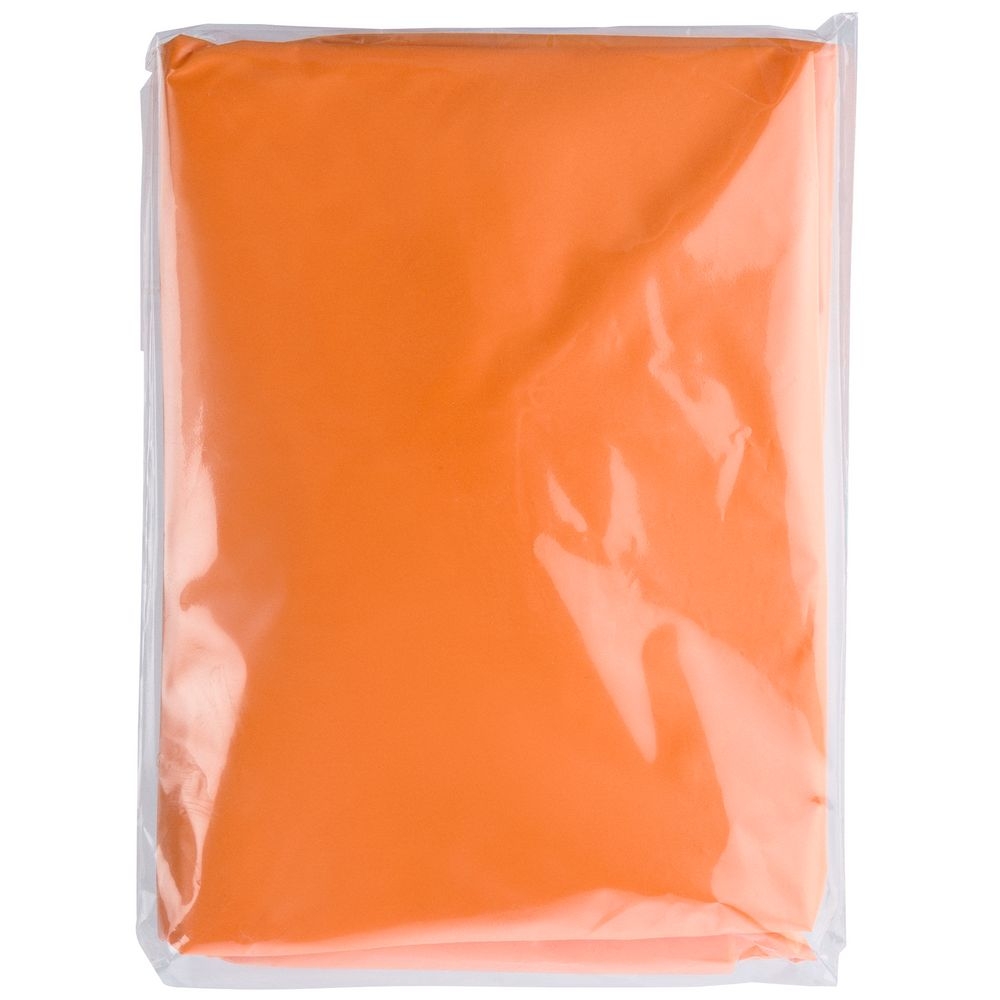 Дождевик-плащ BrightWay, оранжевый, оранжевый, пластик