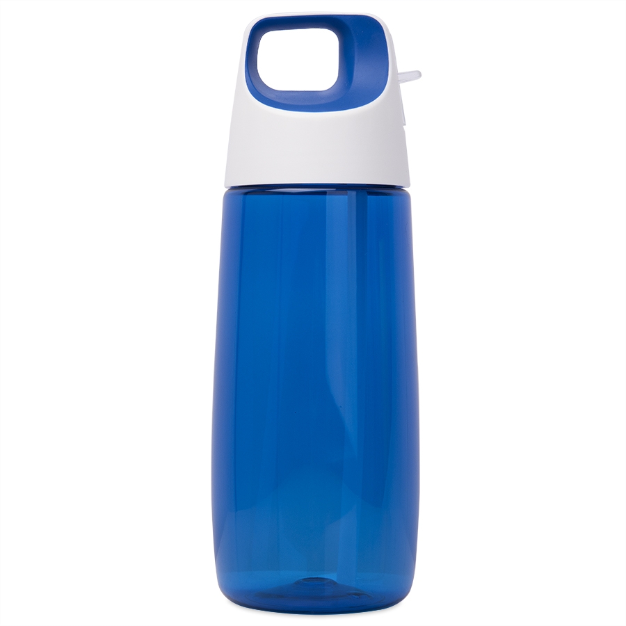 Бутылка для воды TUBE, 700 мл; 24х8см, синий, пластик rPET, синий, пластик - rpet