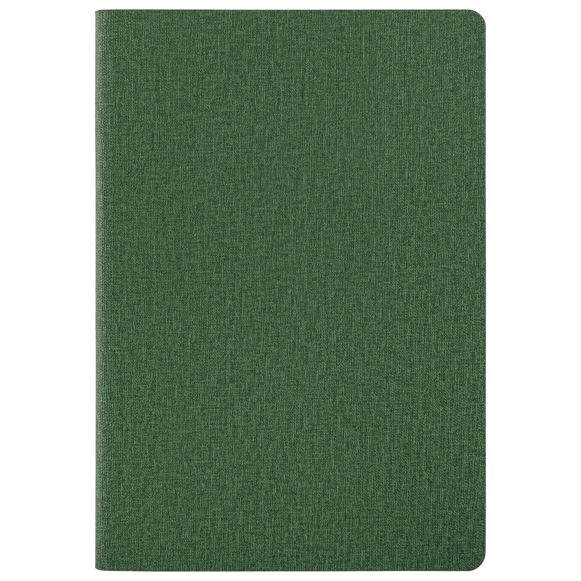 Ежедневник Tweed недатированный, зеленый (без упаковки, без стикера), зеленый