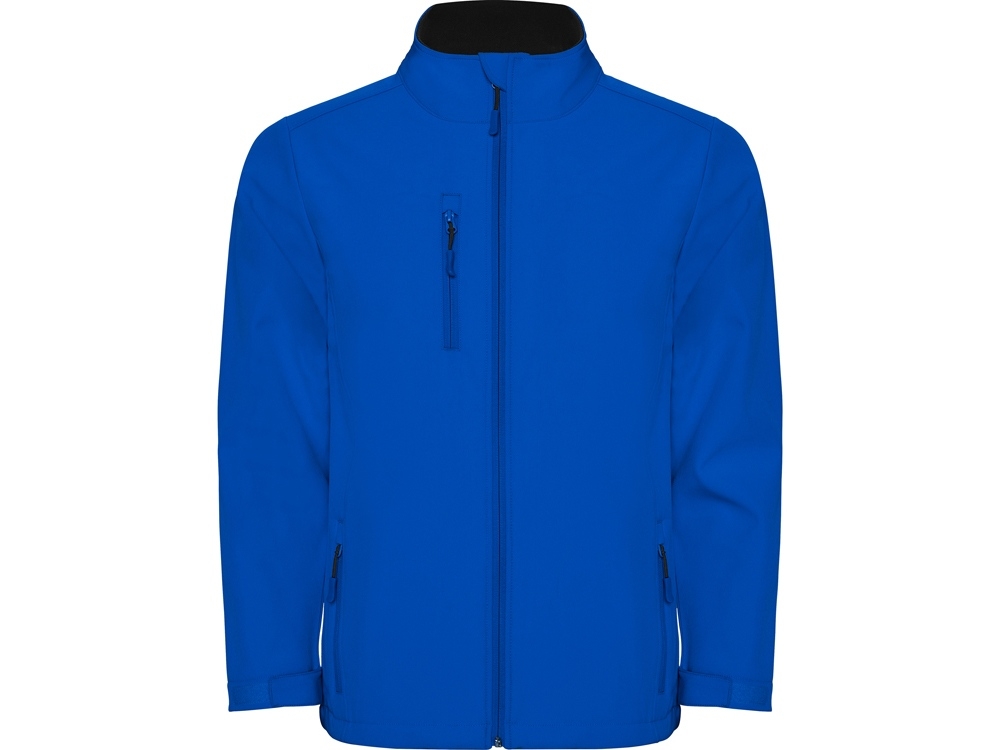 Куртка софтшелл «Nebraska» мужская, синий, полиэстер, флис, эластан