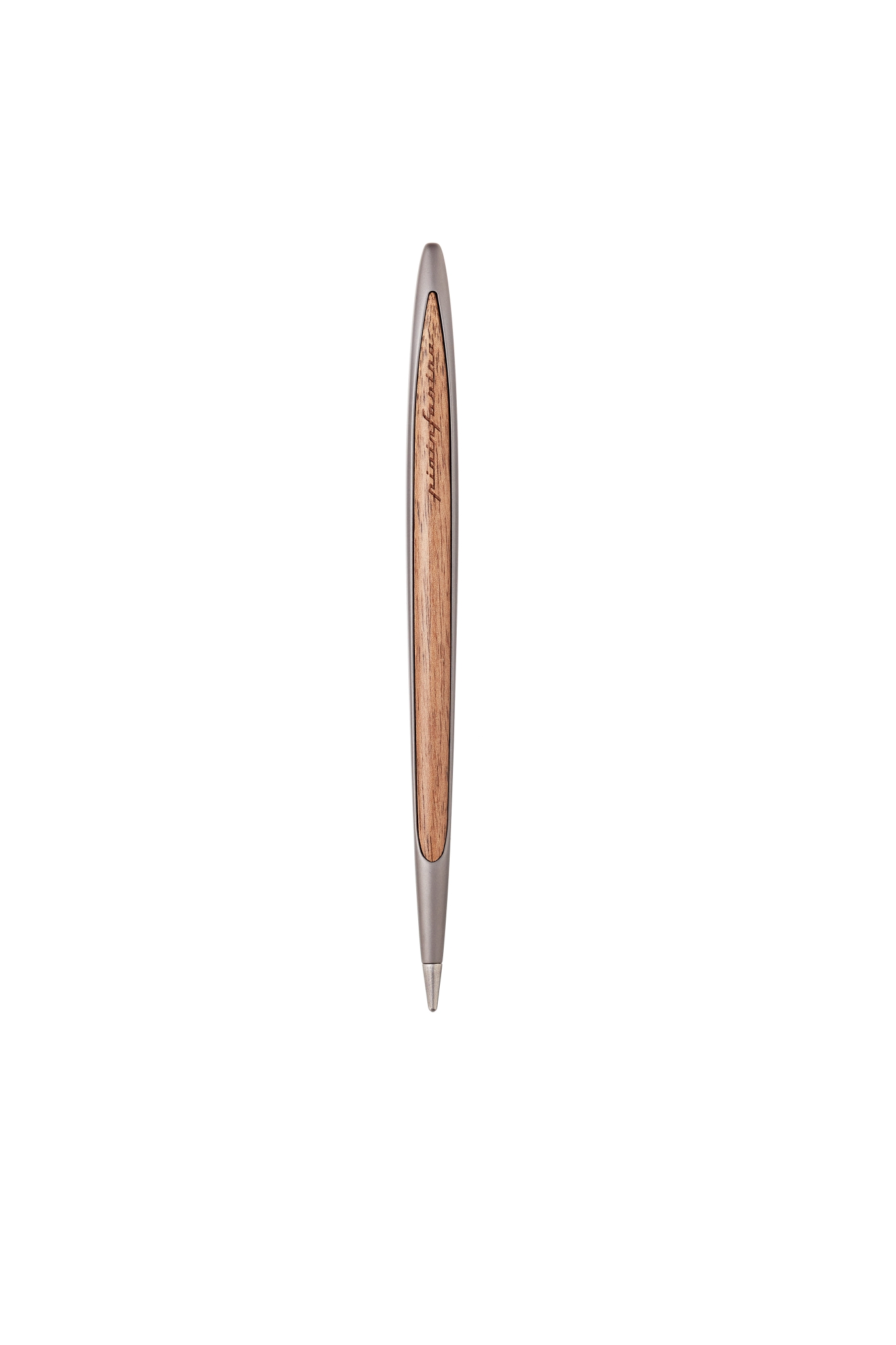 Вечная ручка Pininfarina Cambiano MATTE BLACK/WALNUT, черный, дерево грецкий орех, пишущий наконечник - сплав металлов ethergraf®