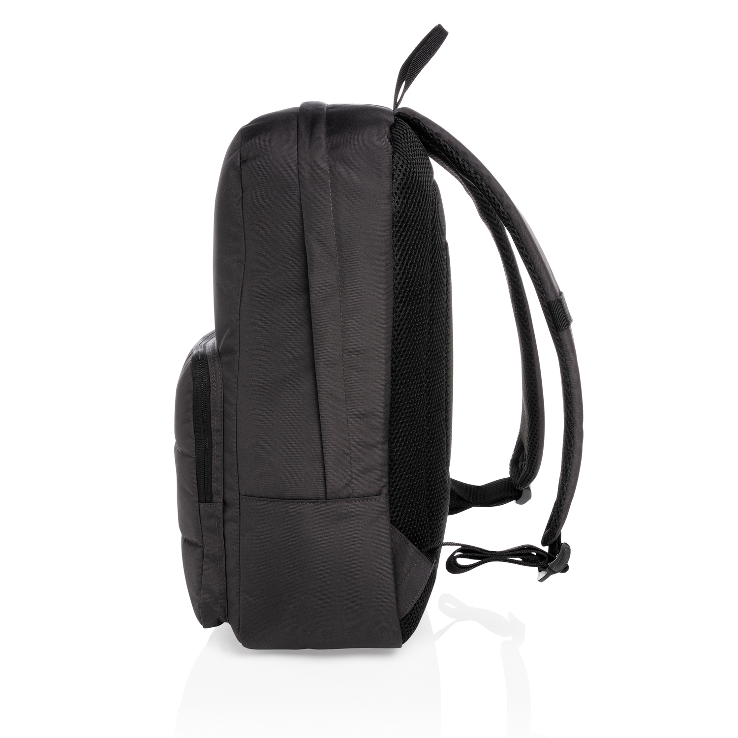 Рюкзак для ноутбука Impact Basic из RPET AWARE™, 15.6", черный, rpet