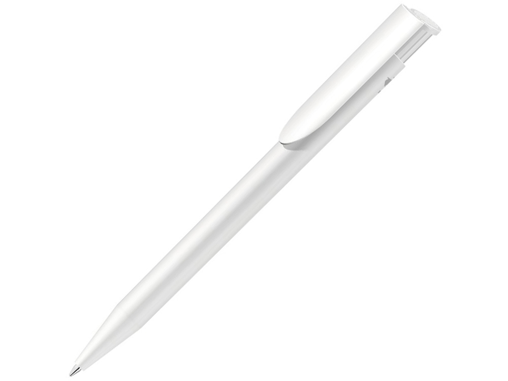 Ручка шариковая из переработанного пластика «Happy Recy», белый, пластик