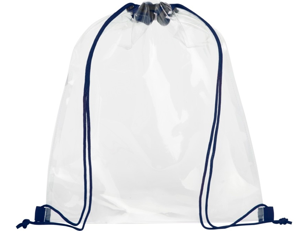 Рюкзак «Lancaster», синий, прозрачный, пвх
