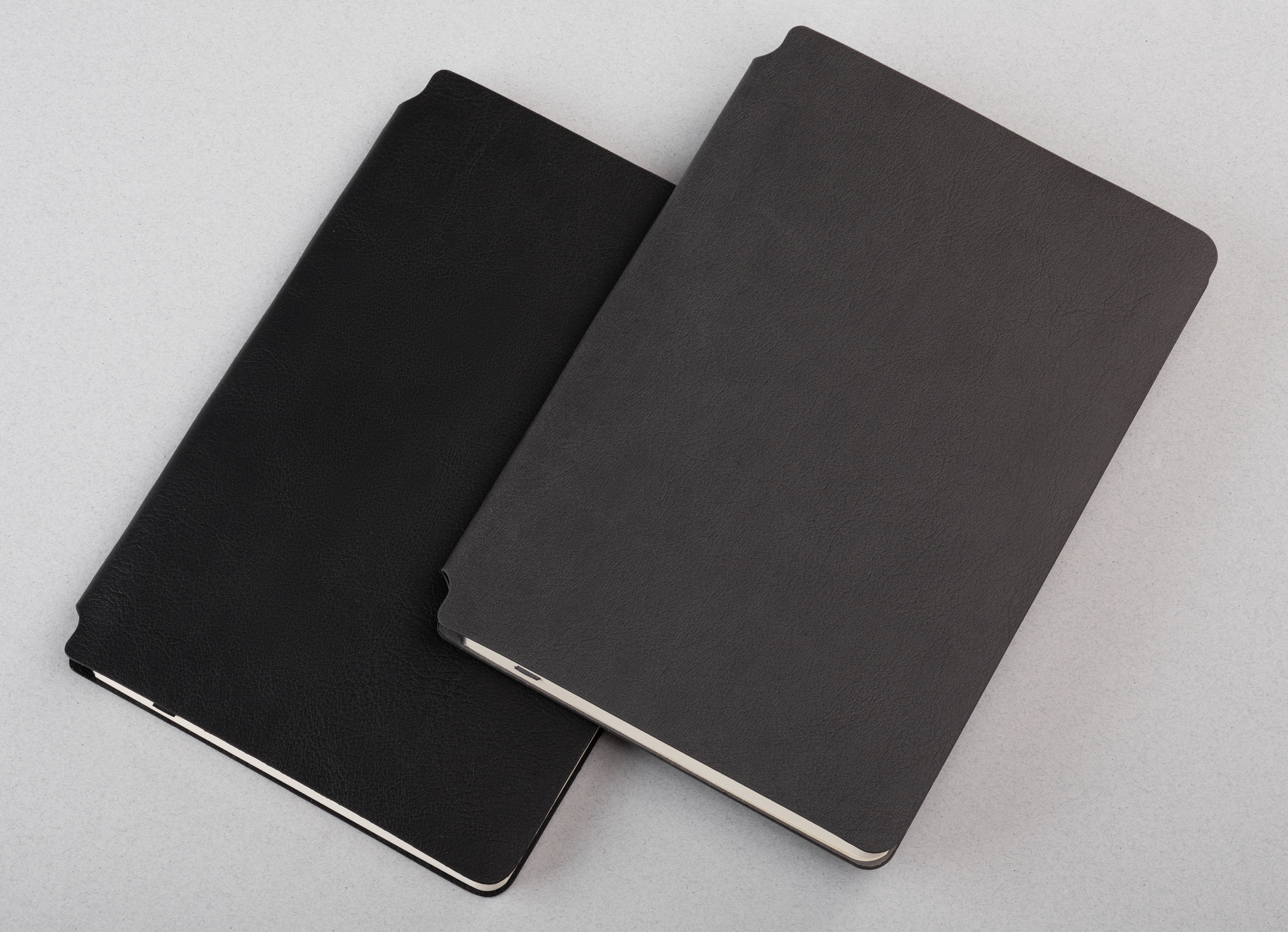 Ежедневник недатированный "Альба", формат А5, гибкая обложка, серый, кожзам