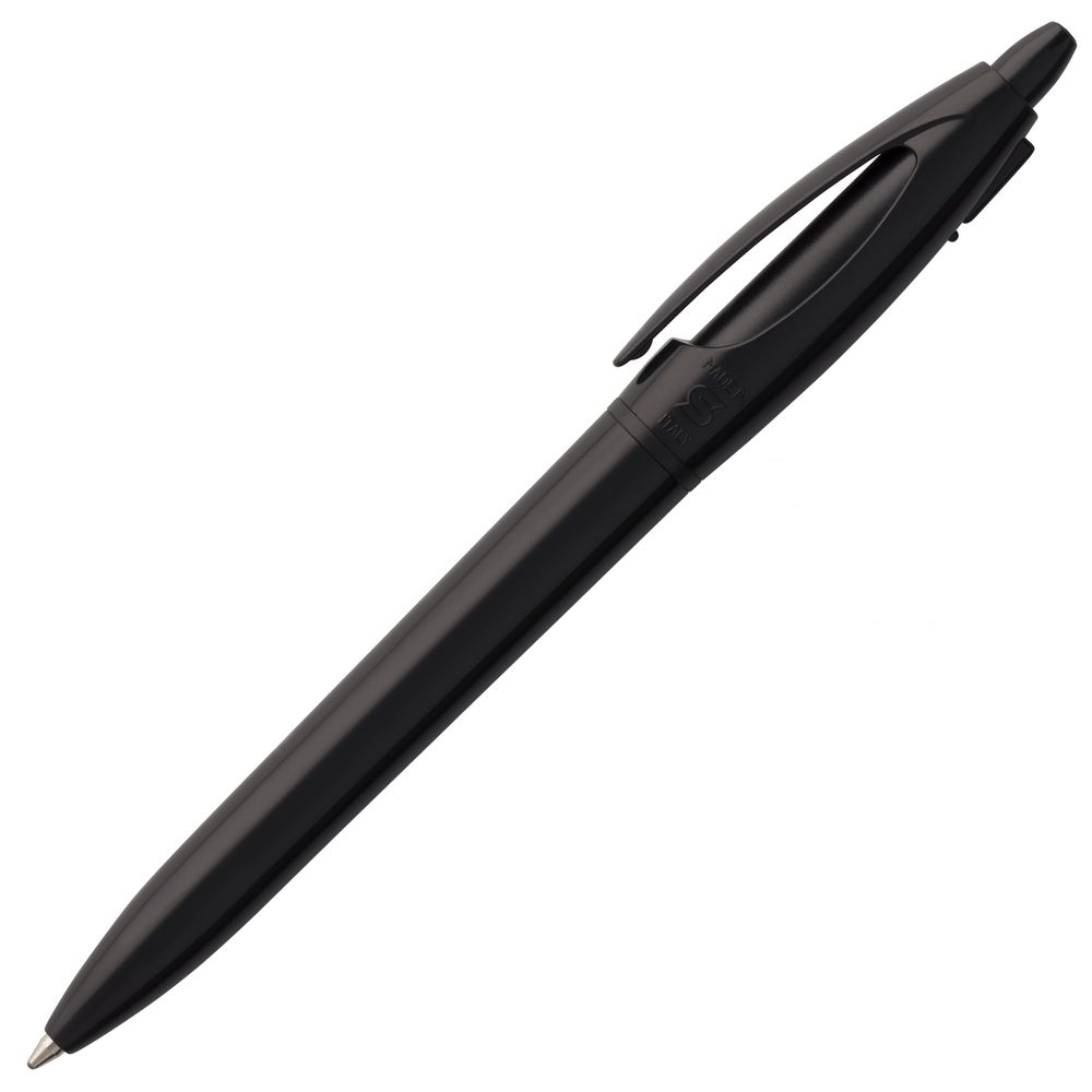 Ручка шариковая S! (Си), черная, черный, пластик