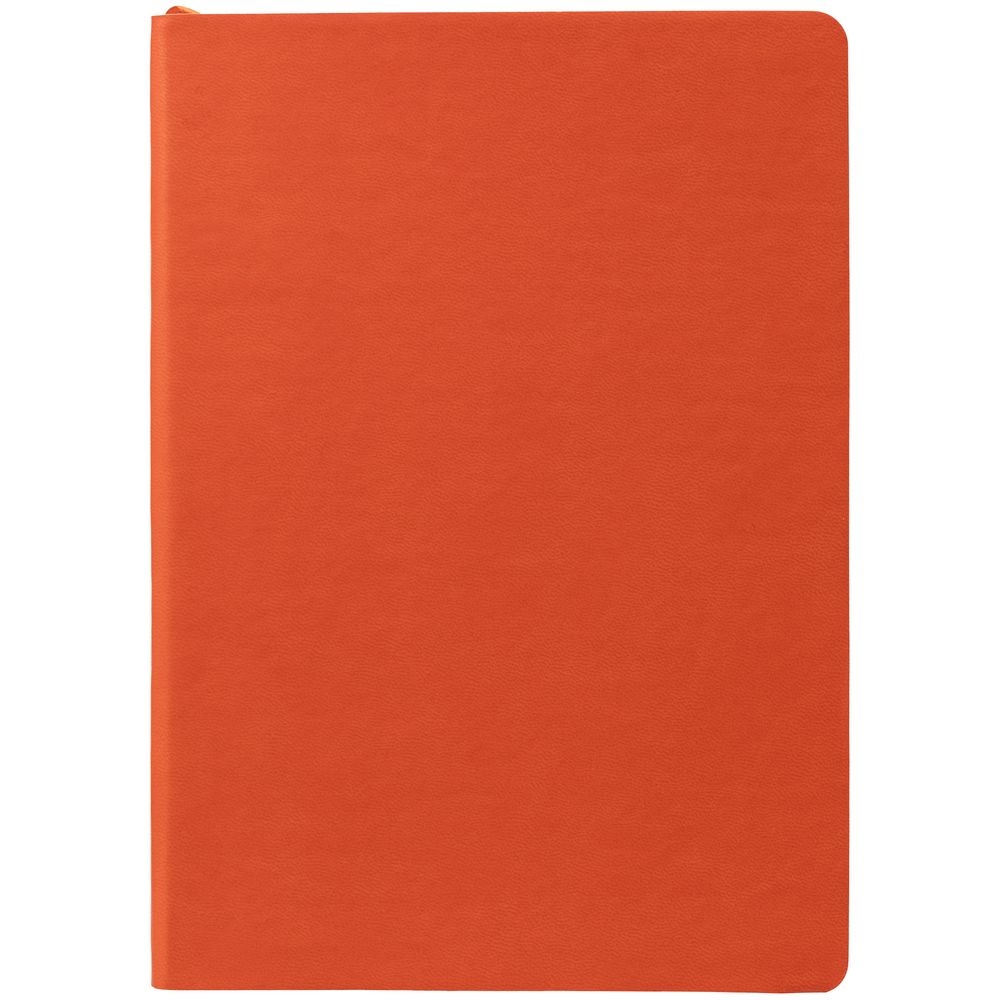 Ежедневник Romano, недатированный, оранжевый, оранжевый, кожзам