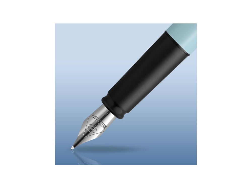 Ручка перьевая «Allure Blue CT», голубой, серебристый, металл