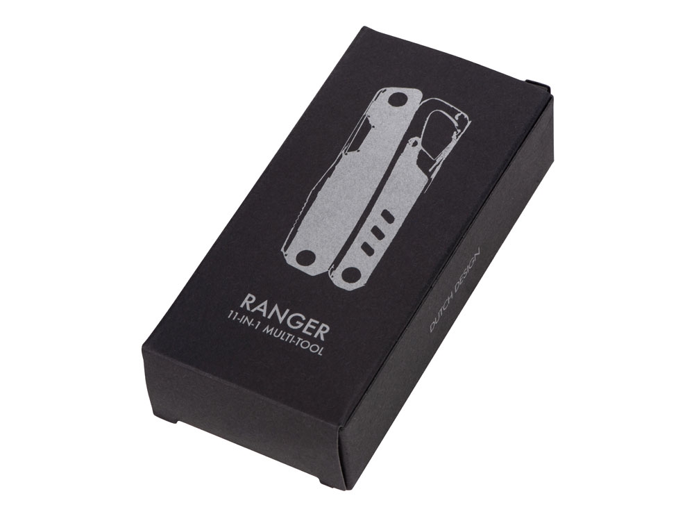 Многофункциональный инструмент 11-в-1 «Ranger», черный, серый, металл