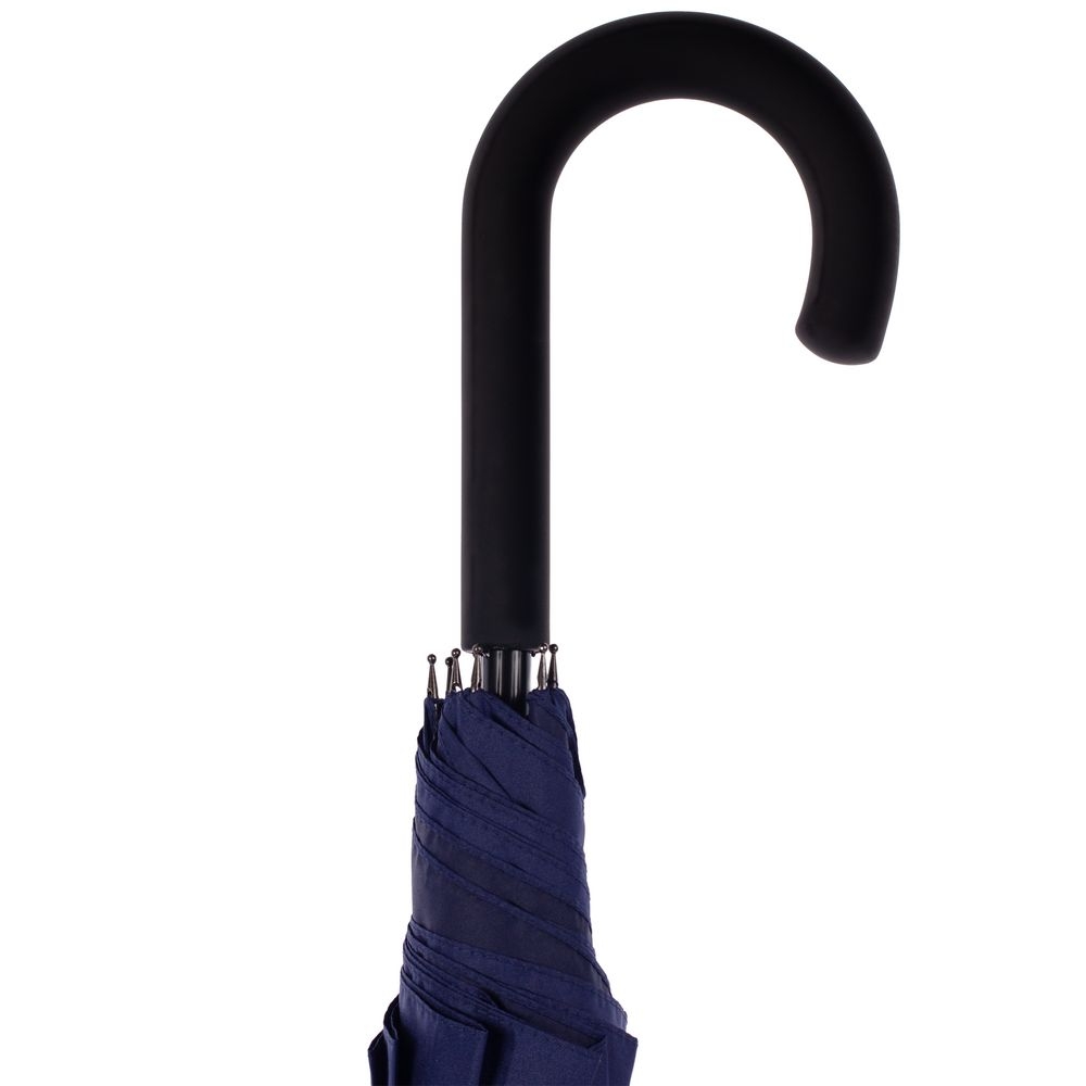 Зонт-трость Trend Golf AC, темно-синий, синий, пластик