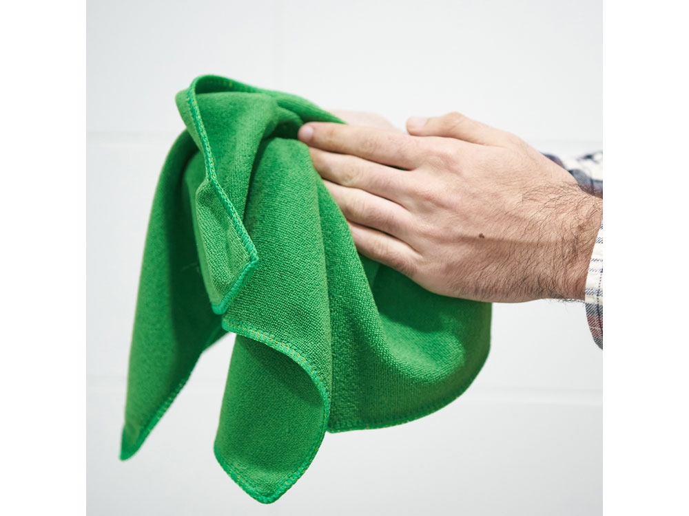 Полотенце для рук BAY, зеленый, микроволокно