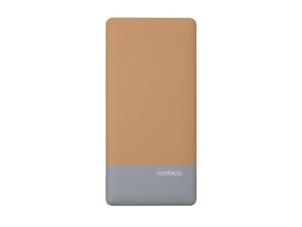 Внешний аккумулятор «NEO Charge 4C», 10000 mAh, коричневый, серый, soft touch