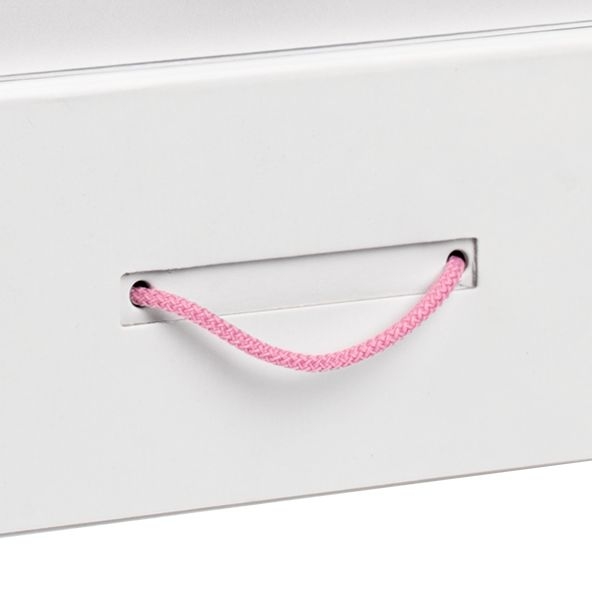 Ручка Corda для коробки M, розовая, розовый, полиэстер 100%