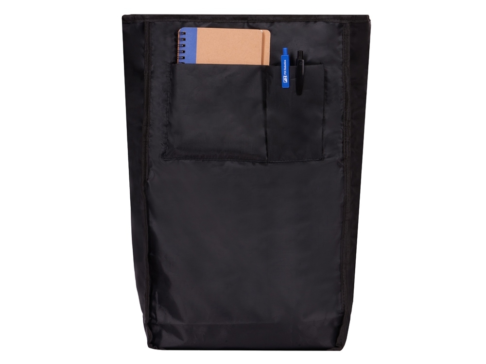 Рюкзак «Vel» для ноутбука 15" из переработанного пластика, серый, полиэстер