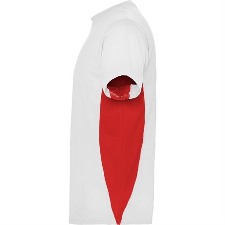 Спортивная футболка TOKYO мужская, БЕЛЫЙ/КРАСНЫЙ 2XL, белый/красный