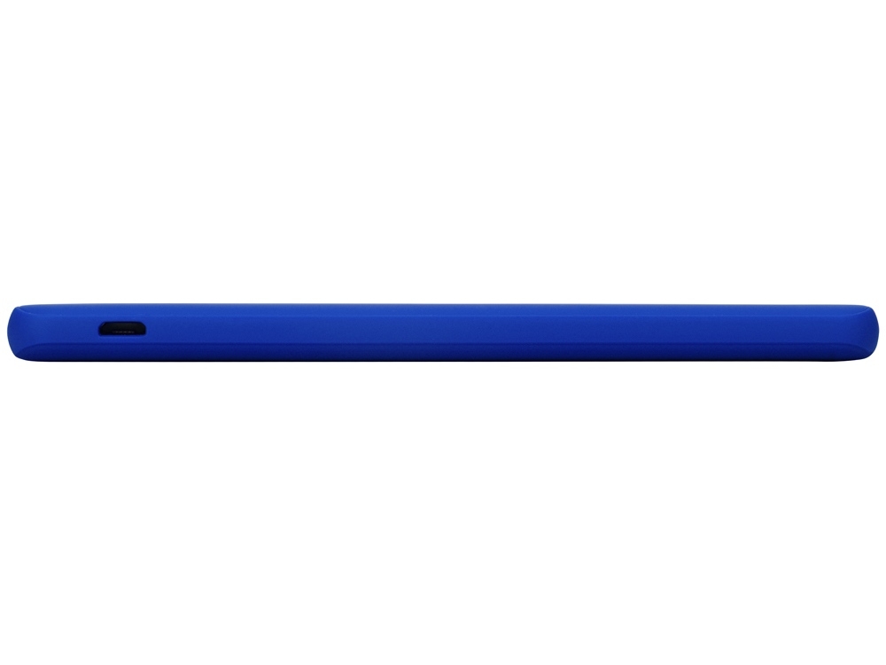 Внешний аккумулятор «Reserve» с USB Type-C, 5000 mAh, синий, soft touch