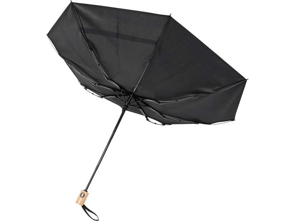 Складной зонт «Bo», черный, полиэстер
