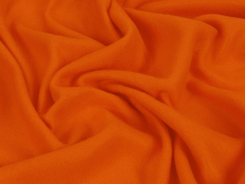 Плед из флиса «Polar XL», оранжевый, полиэстер