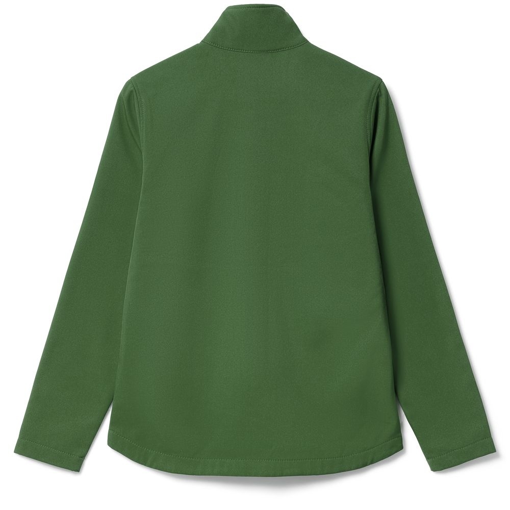 Куртка софтшелл женская Race Women, темно-зеленая, зеленый, полиэстер 96%; эластан 4%, плотность 280 г/м²; софтшелл