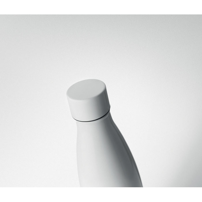 Термос-бутылка 500мл, белый, металл / нержавеющая сталь