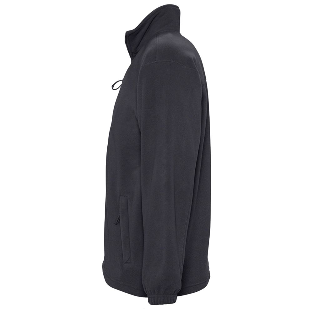 Куртка мужская North 300, угольно-серая, серый, полиэстер 100%, плотность 300 г/м²; флис, плотность 300 г/м²