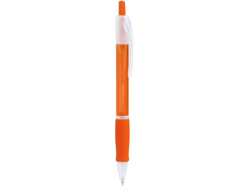 Ручка пластиковая шариковая ONTARIO, оранжевый