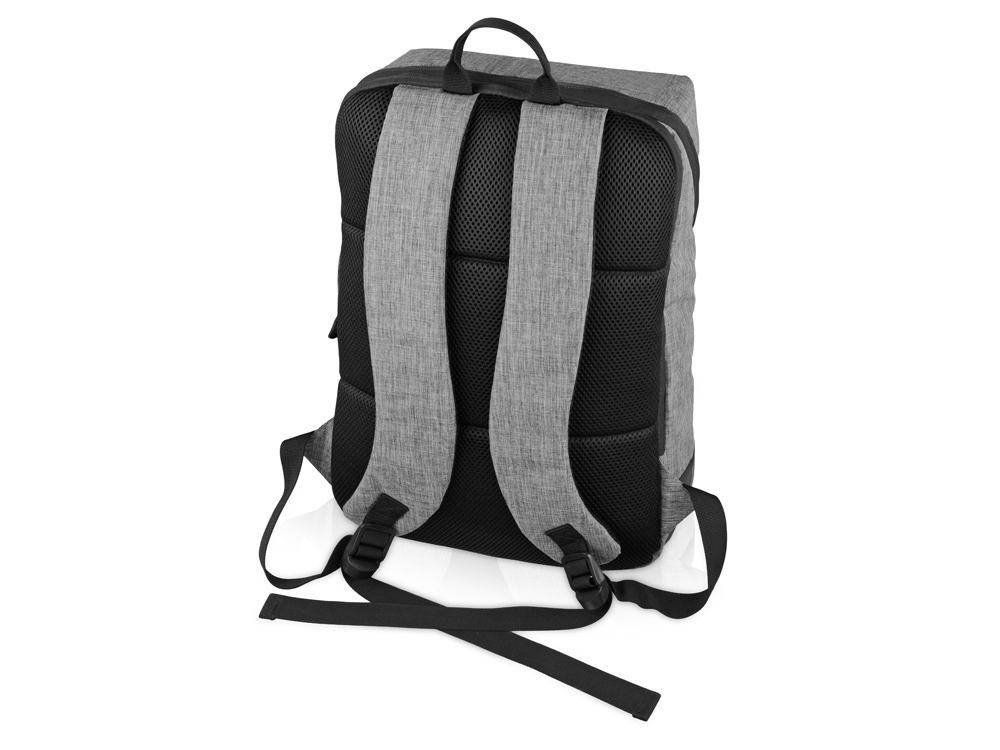 Рюкзак «Bronn» с отделением для ноутбука 15.6", серый, пластик