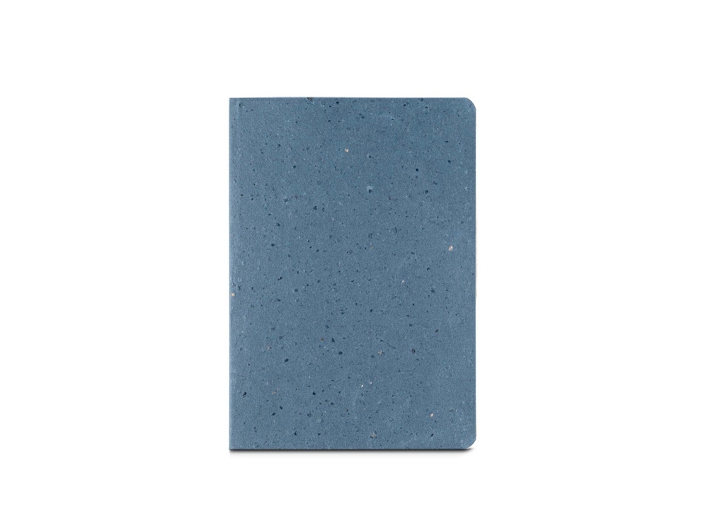 Блокнот A5 «COFFEEPAD SEMI-RIGID», синий, бумага, переработанные растительные материалы