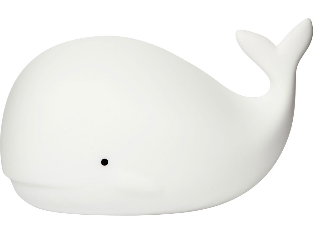 Ночник «Whale», белый, пластик