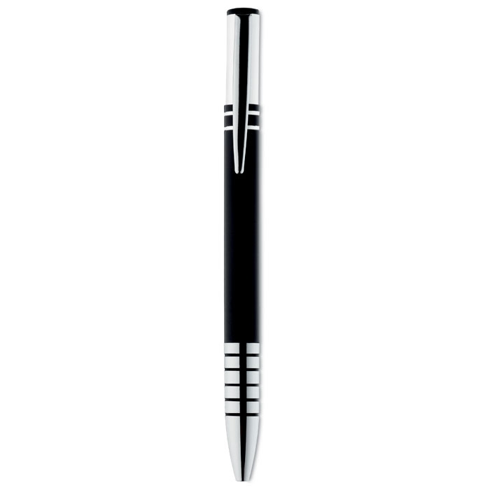 Ручка шариковая, черный, алюминий
