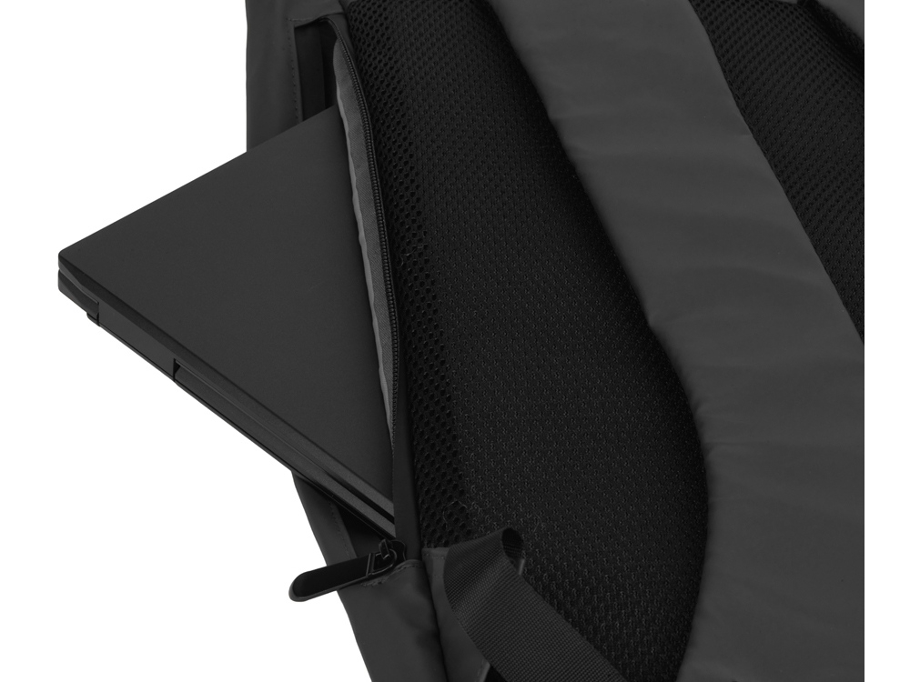 Непромокаемый рюкзак «Landy» для ноутбука 15.6'', серый, полиэстер