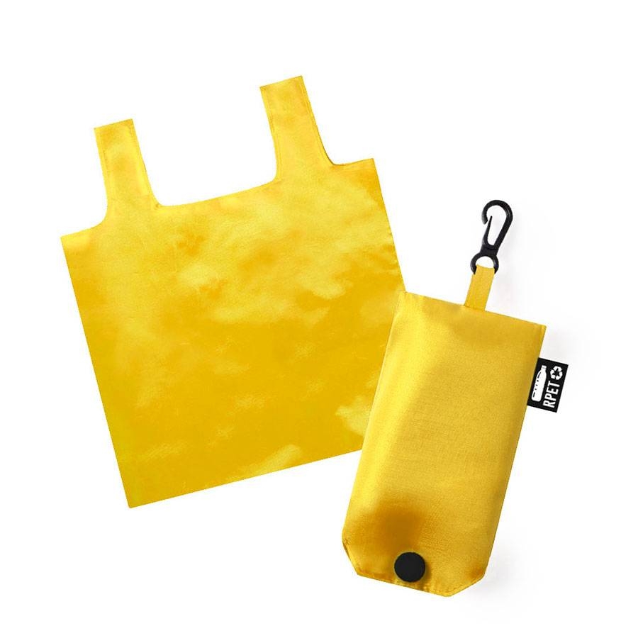 Сумка для покупок "Restun", желтый, 45x38,5 см, 100% полиэстер RPET, желтый, 100% полиэстер rpet
