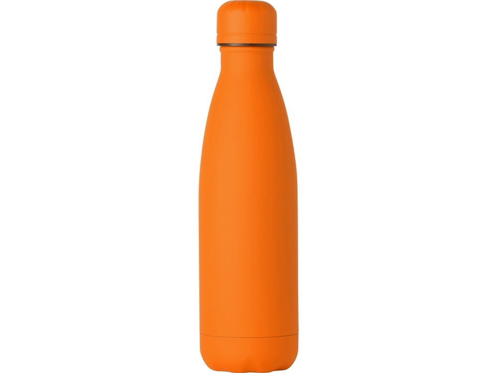 Вакуумная термобутылка «Vacuum bottle C1», soft touch, 500 мл, оранжевый, металл, soft touch