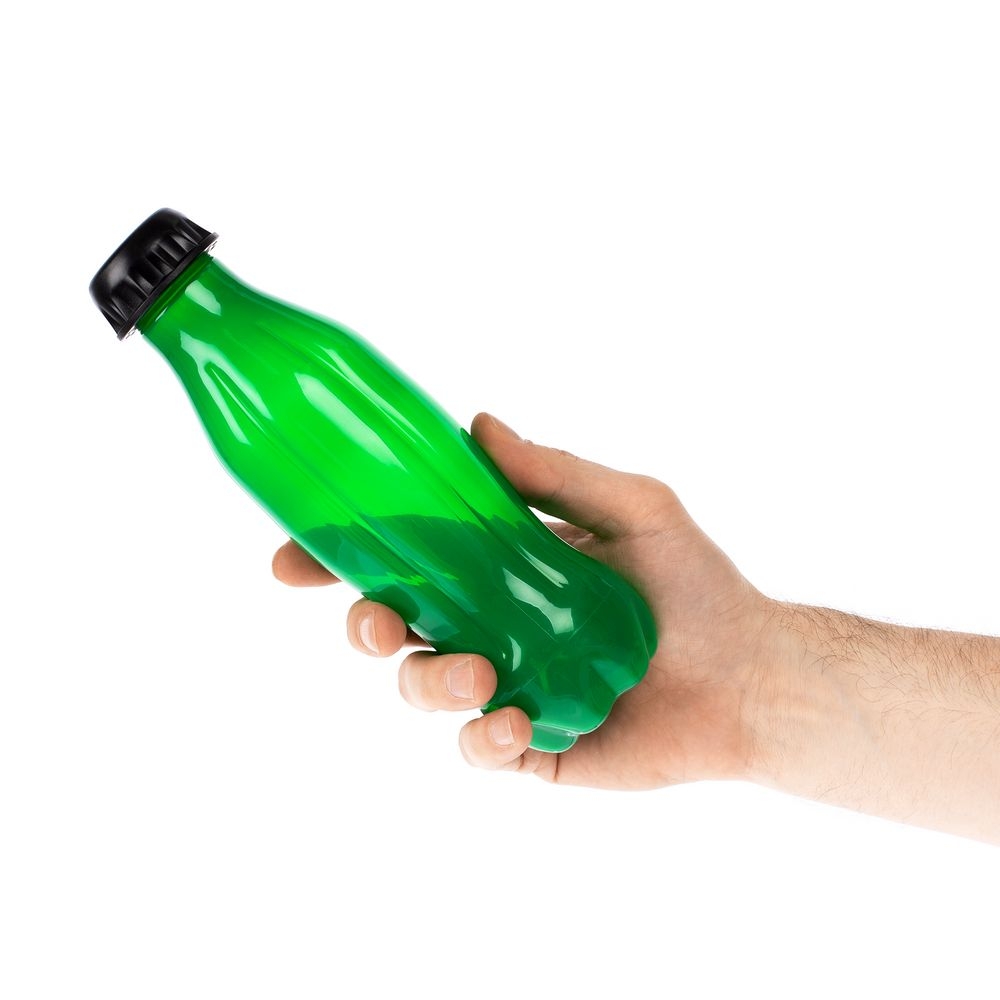 Бутылка для воды Coola, зеленая, зеленый, полипропилен