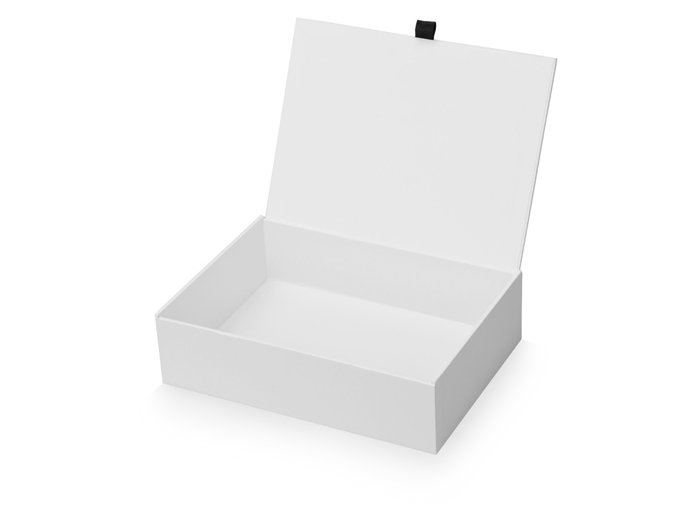 Коробка подарочная White M, белый, картон