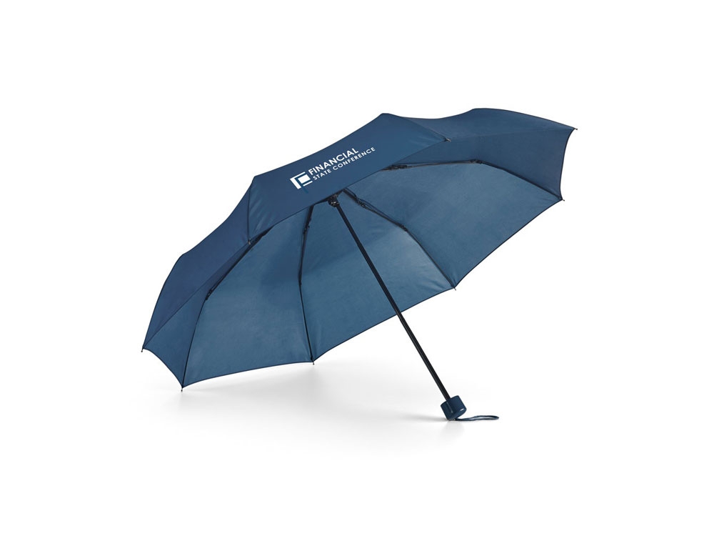 Компактный зонт «MARIA», синий, полиэстер