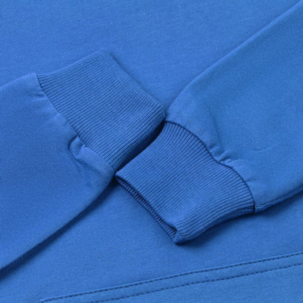 Толстовка с капюшоном Unit Kirenga, ярко-синяя, синий, хлопок