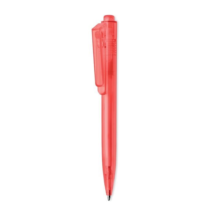 Ручка из RPET, красный, pet-пластик