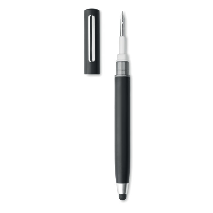 Ручка и набор для чистки, черный, пластик