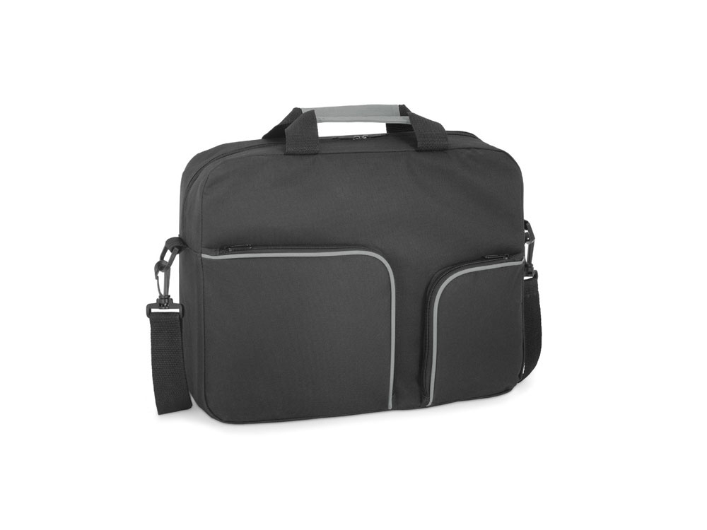 Многофункциональная сумка «TANGRAM», черный, серый, полиэстер
