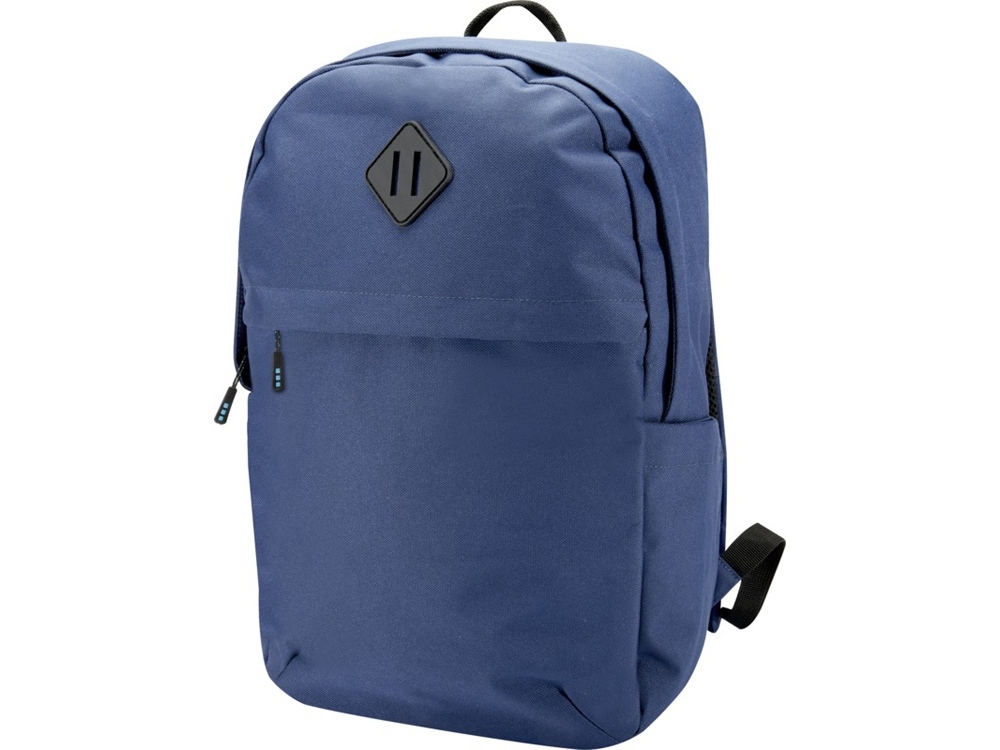 Рюкзак Repreve® Ocean Commuter из переработанного пластика RPET, синий, полиэстер