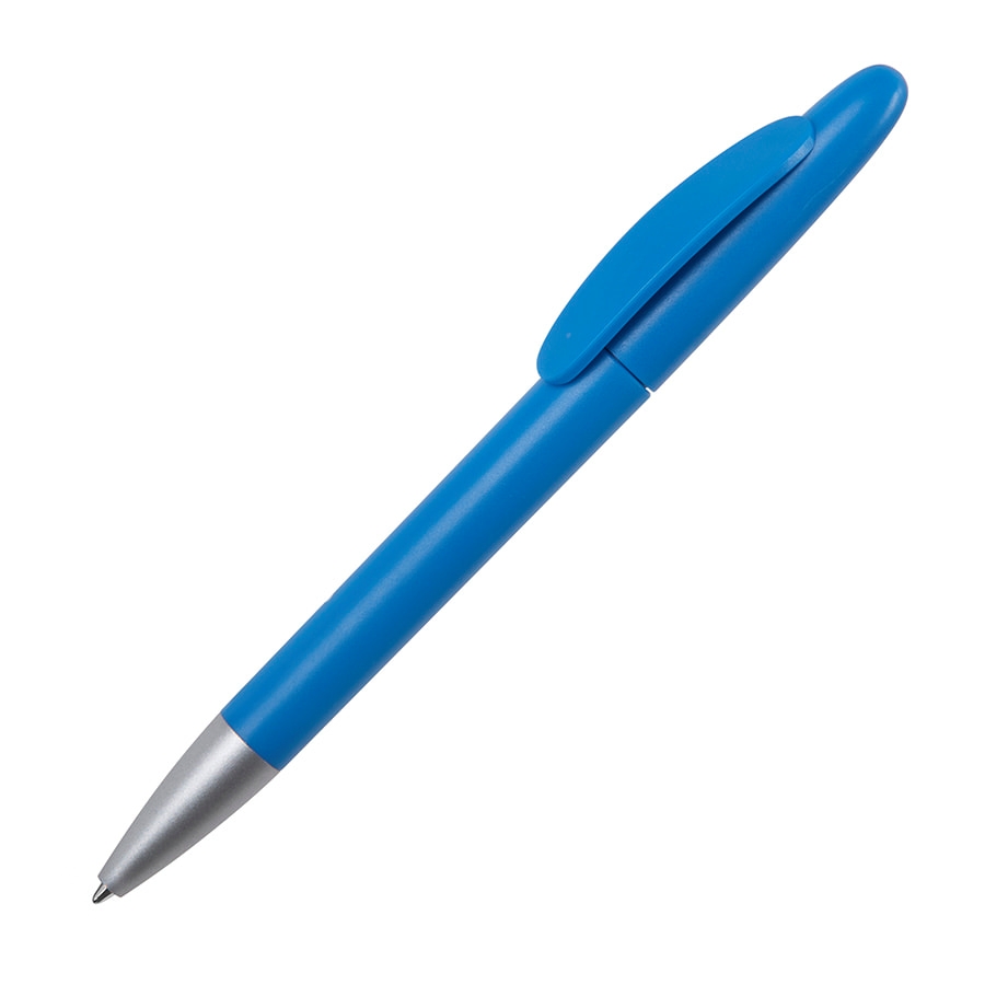 Ручка шариковая ICON, лазурный, непрозрачный пластик, бирюзовый, пластик