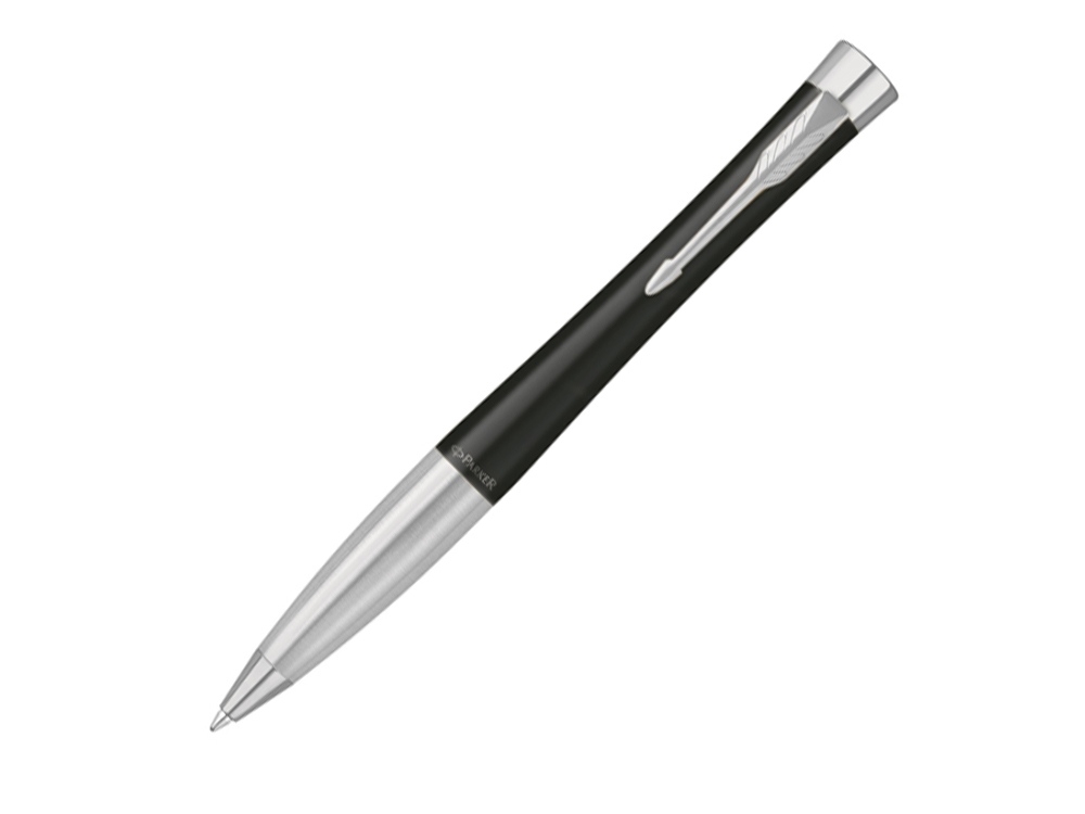 Ручка Parker шариковая «Urban Muted Black CT», черный, серебристый, металл