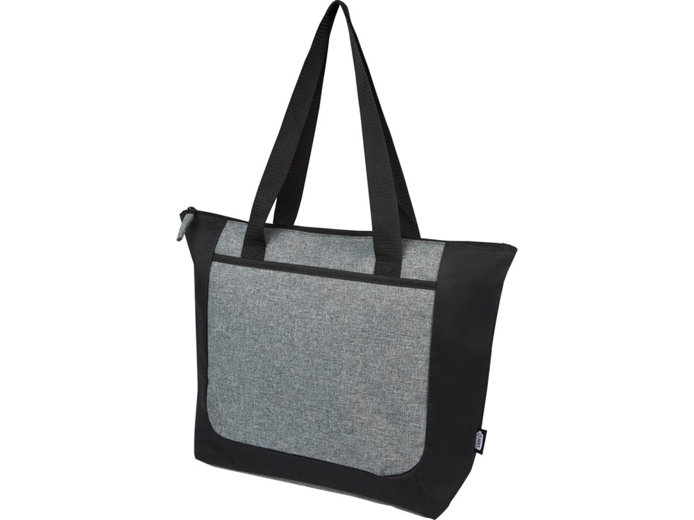 Двухцветная эко-сумка «Reclaim», серый, полиэстер