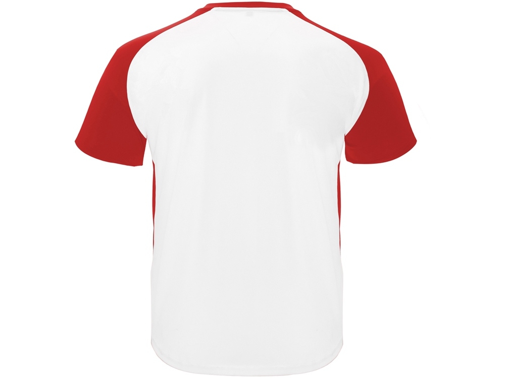 Спортивная футболка «Bugatti» мужская, белый, красный, полиэстер