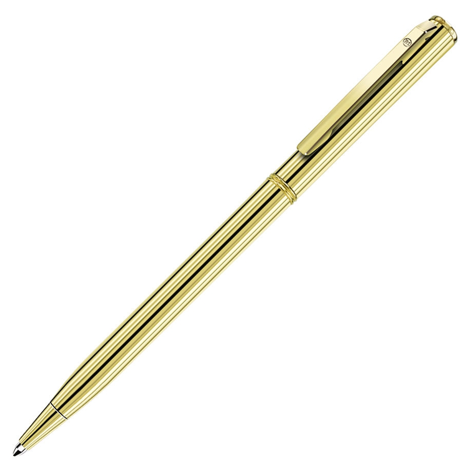 SLIM GOLD, ручка шариковая, золотистый, металл, желтый, металл